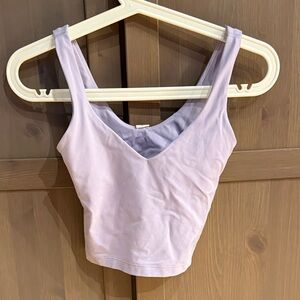 lululemon athletica Lavender Tank Top